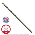3/16" Heavy Duty Aircraft Drill Bit 6" Long 135° pt. - 6 per Pack
