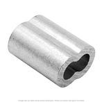 1/8" Aluminum Cable Swage Sleeves - 100 per Box
