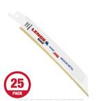 Lenox Gold 618GR 6" x 18 TPI Reciprocating Saw Blade for Metal, 25-Pack