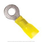 Heat Shrink Ring Terminal 12-10 AWG, 1/4" Stud - 50 Pack