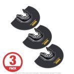 DeWalt DWA4212-3 Oscillating Flush Cut Blades for Wood, 3 Per Pack