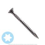 #9 x 2-1/2" STX 316 Stainless Flat Head Star Drive Wood Screw - 2,500 per Case