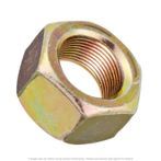 1"-14 Yellow Zinc Finish Hex Nut Grade 8