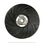 CGW 48222  7" Disc  x 5/8"-11 Med. Rubber Spiral Back-Up Pad with Nut