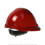 Red Mont-Blanc Type 2 Hard Hat Cap Style