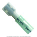 Heat Shrink Fully Insulated Female Disconnect 16-14 AWG, 0.250" Tab - 50 Pack