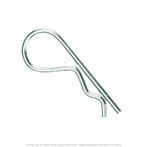 Hairpin Cotter Pin 1/16" x 1-1/8" Oal x 1/4" to  5/16" Shaft Size, Zinc