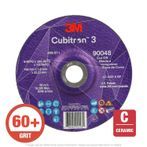 3M 6" x .045" x 7/8" Cubitron 3 Cut-Off Wheel, T27, 60G, 90048 - 25 per Box
