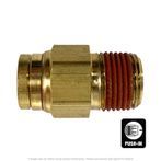 DOT Male Push-To-Connect Connector, 3/4 Tube x 1/2 MPT
