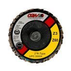 CGW 30004 Z3 Mini 2" Flap Disc Roll-On Arb. T27 60G Zirconia 10 per Box