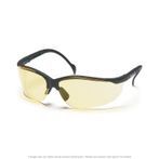 Venture II Amber Lens/Black Frame Safety Glasses