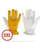 Tillman 1414 Top Grain/Split Cowhide Drivers Gloves 2XL