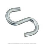 Heavy Style Stainless Steel S-Hook 0.307 x 2-1/2" Overall Length - 20 per Box