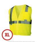 Class 2 Lime Mesh Safety Vest XL