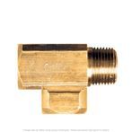 Brass Extruded Street Tee 1/4" Pipe Thread