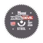 MK Morse 12" Metal Devil 102797 Steel Cutting Circular Saw Blade 60T, 1" Arbor