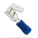 Nylon Insulated Piggy-Back Terminal 16-14 AWG, 0.250" Tab - 50 Pack