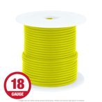 Primary Wire 18 Gauge Yellow 100 ft. Spool