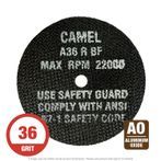 CGW 35503 Die Grinder 3" x 1/16" Thk. x 3/8" Arb. Cut-Off Wheel T1 36G AO 50 per Box