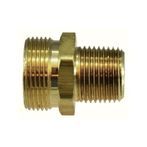 Brass ABS Adapter 3/8" Male ABS x 3/8" MPT, 3/4"-20 ABS Thread