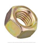 7/8"-9 Yellow Zinc Finish Hex Nut Grade 8