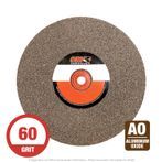 CGW 38024 Bench Grinding Wheel 8" x 1" x 1-1/4" Arb. A60-M-V Brown