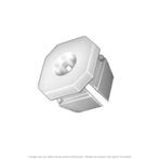 Nylon Instrument Panel Nut for #8 Screw - 100 per Box