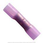 Heat Shrink Butt Connector Pink 8 AWG - 25 Pack