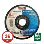 CGW 35514 Quickie 4-1/2" x .045" x 7/8" Cut-Off Wheel  T1 36G Zirconia 25 per Box