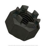 1-1/8"-12 Plain Castle Nut