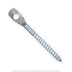 1/4" x 3" Acoustical Eye Lag Screw Plated