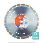 Norton 4X4 Clipper 14" x .125" x 1"- 20mm Multi-Purpose High-Speed Dry Diamond Blade
