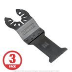 DeWalt DWA4203-3 Oscillating Blades for Wood with Nails, 3 Per Pack