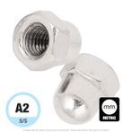 M8-1.25 Stainless Steel Acorn Cap Nut A2