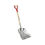 Corona #10 Aluminum Western Scoop Hardwood Handle, D Grip Shovel