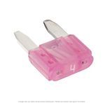 Pink Mini Fuse 4 Amp - 5 per Box