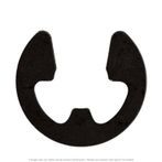 1/8" Shaft E-Type Retaining Ring Phosphate & Oil Finish - 100 per Box