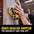 DeWalt 20V MAX XR Brushless 5" Random Orbital Sander - Bare Tool