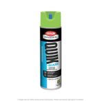 Krylon Quik-Mark Flourescent Green Inverted Marking Paint, Water Based, 17 fl oz.
