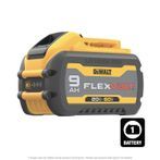DeWalt FLEXVOLT 20/60V 9.0 Ah Battery - 1 per Pack