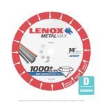Lenox MetalMax  14" x .130" x  1" Arbor T1 Cut-Off Wheel 1972929
