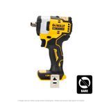 DeWalt 20V MAX Brushless 1/2" Impact Wrench with Hog Ring - Bare Tool