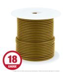 Primary Wire 18 Gauge Brown 100 ft. Spool