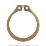 3/4" Zinc Plated External Retaining Ring - 50 per Box