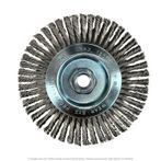 CGW 60523 Knot 6" Wire Wheel Brush Stringer .020 Carbon 1/4" Face 1-1/4" Trim  5/8"-11 AH