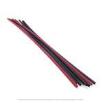 1.1" x 12" Heavy Wall Adhesive-Lined Red Heat Shrink Tubing (12" pieces)