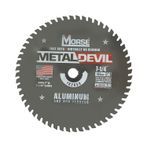 MK Morse 7-1/4" Metal Devil 102650 Aluminum Cutting Circular Saw Blade 56T, 5/8" KO Arbor