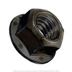 5/8"-11 Hex Flange Lock Nut, Grade G, Phos & Oil Finish