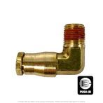 DOT Male 90° Push-To-Connect Elbow, 5/8 Tube x 3/8 MPT