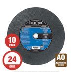 Flexovit F5078 High Speed Metal Cut-Off Wheel 12" x 1/8" x 20mm A24/30SB - 10 per Box
